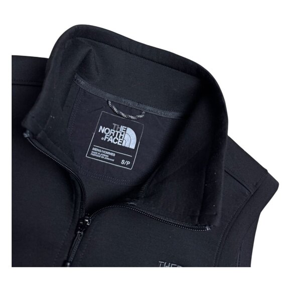 THE NORTH FACE Soft Shell Designer Hiking Casual Black Vest Mens Small - Picture 2 of 6